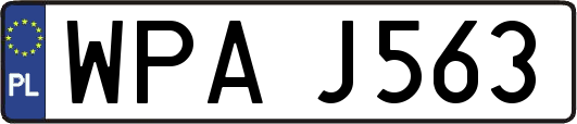 WPAJ563