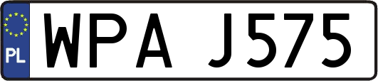 WPAJ575