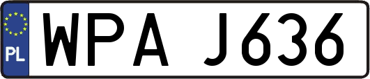 WPAJ636