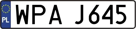 WPAJ645
