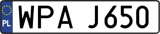 WPAJ650