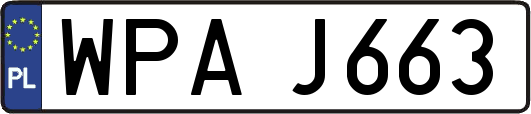 WPAJ663