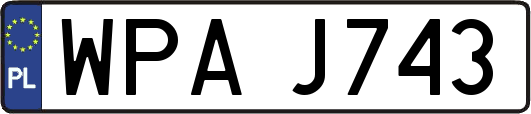 WPAJ743