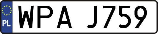 WPAJ759