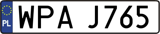 WPAJ765