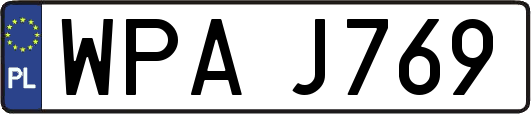 WPAJ769