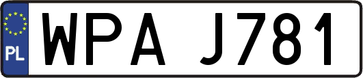 WPAJ781
