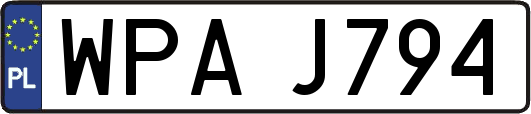 WPAJ794