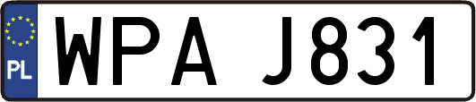 WPAJ831