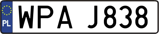 WPAJ838
