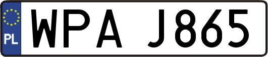 WPAJ865