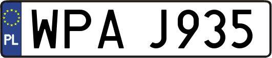 WPAJ935