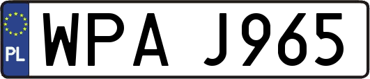 WPAJ965