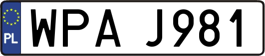 WPAJ981