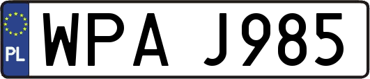 WPAJ985