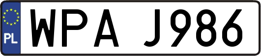WPAJ986