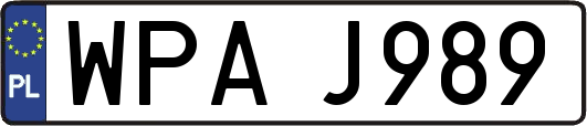 WPAJ989