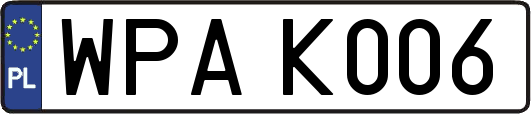 WPAK006