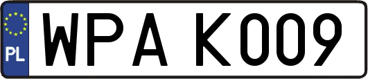 WPAK009