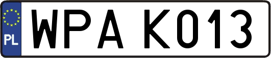 WPAK013