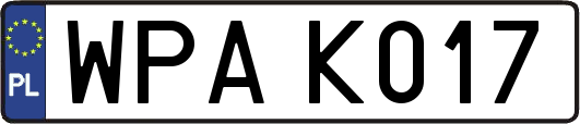 WPAK017