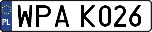 WPAK026