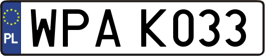 WPAK033