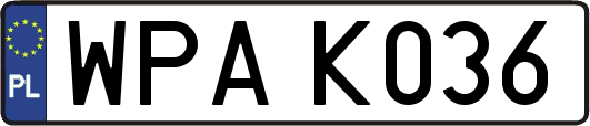 WPAK036