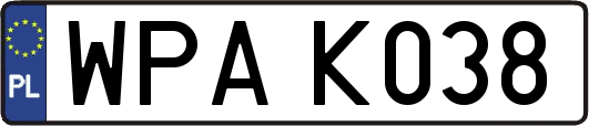 WPAK038
