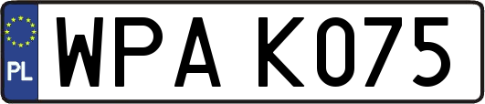 WPAK075