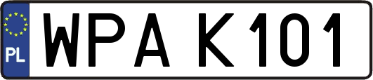 WPAK101