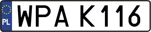 WPAK116