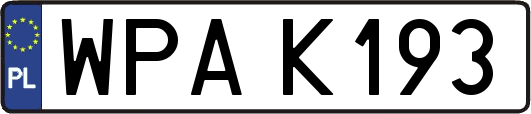 WPAK193