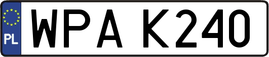 WPAK240