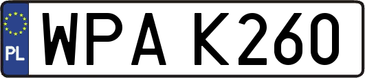 WPAK260