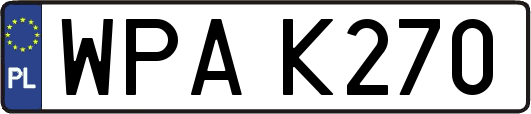 WPAK270