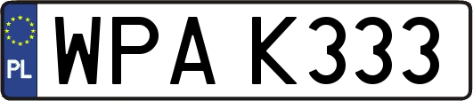WPAK333