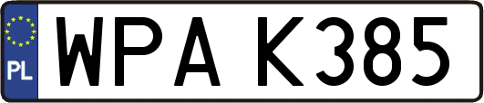 WPAK385