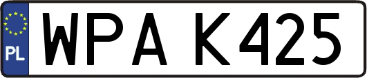 WPAK425
