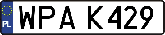 WPAK429