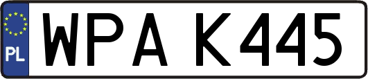 WPAK445