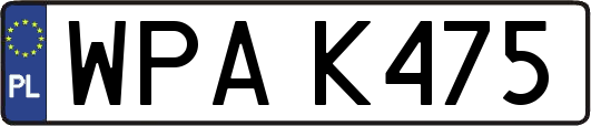 WPAK475