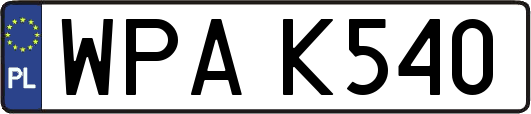 WPAK540