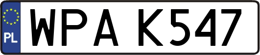 WPAK547