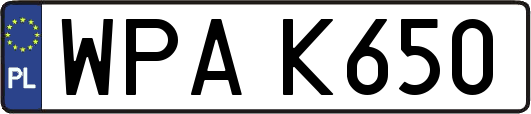 WPAK650