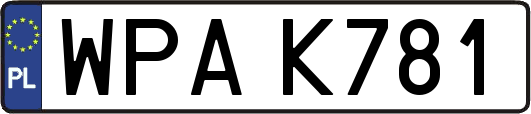 WPAK781