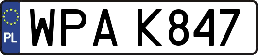 WPAK847