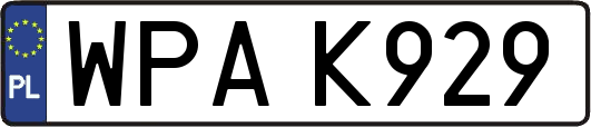 WPAK929