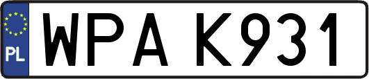 WPAK931