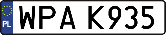 WPAK935